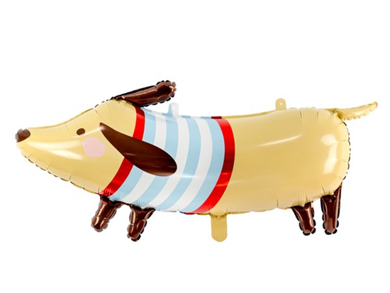 Dachshund Sausage Dog 38" Large Foil Balloon