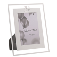 Milestones Frame Silver Age 18 4x6
