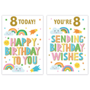 Poppyhill C50 Birthday Age 8 12pk