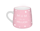 Mother's Day Ceramic Slogan Mug 2pk
