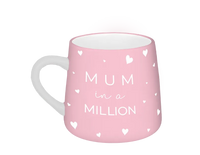 Mother's Day Ceramic Slogan Mug 2pk