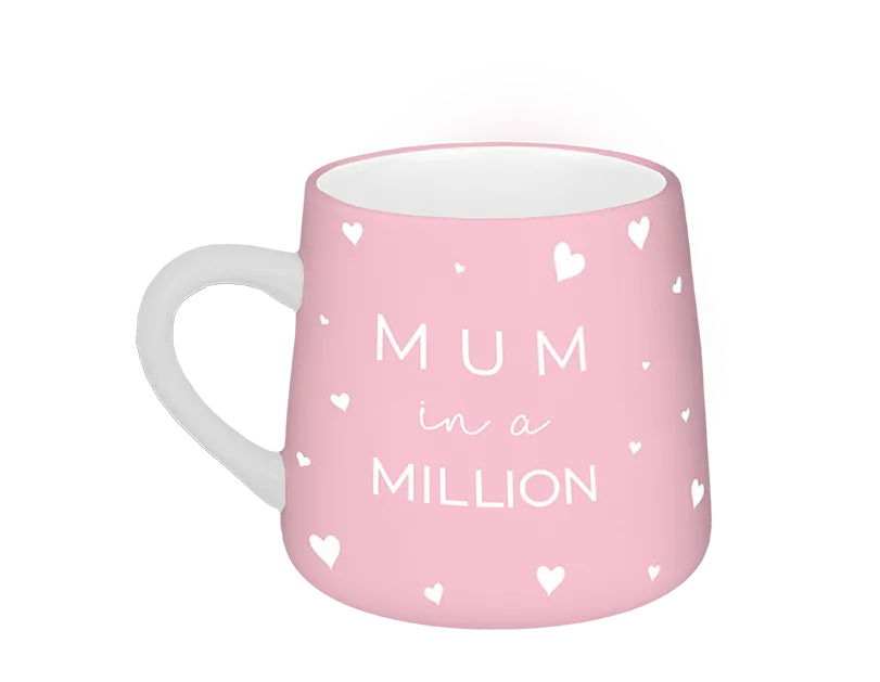 Mother's Day Ceramic Slogan Mug 2pk