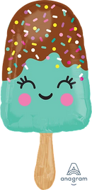 Anagram Happy Ice Cream Bar 35" Foil Balloon