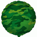 Camouflage Print 18" Foil Balloon
