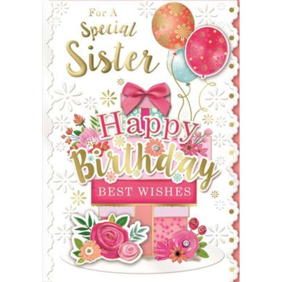 Xpress Yourself C50 Birthday Sister 6pk