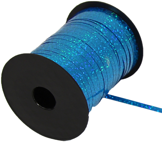 Eleganza Ribbon Holo Turquoise 5mm x 250yds