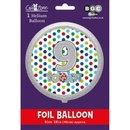 Age 9 Male 18" Foil Balloon