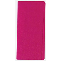Crepe Paper Folded Cerise 150x50cm 12pk