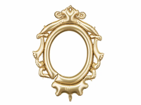 Gold Frame 48" Air Fill Foil Balloon
