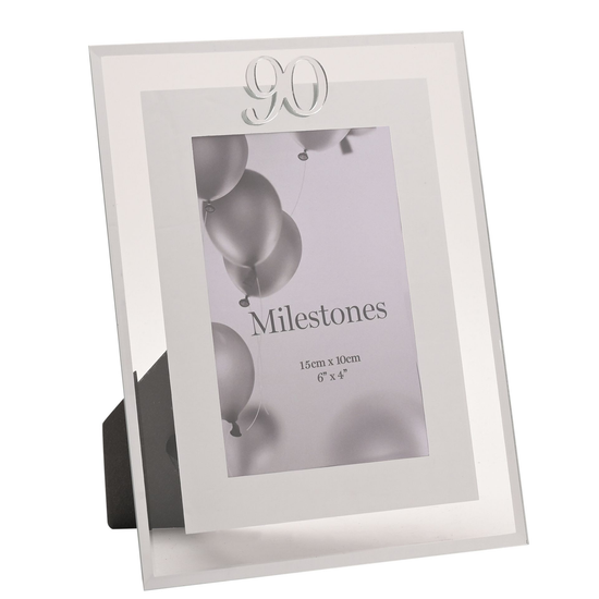 Milestones Frame Silver Age 90 4x6