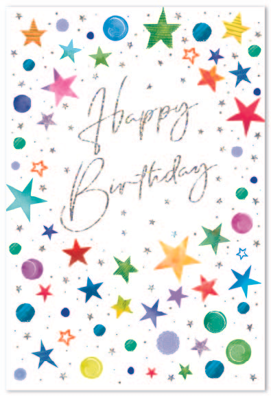 Simon Elvin 6 Pack Cards C50 Birthday