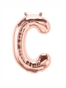 Northstar Foil Balloon Rose Gold 16" Letter C