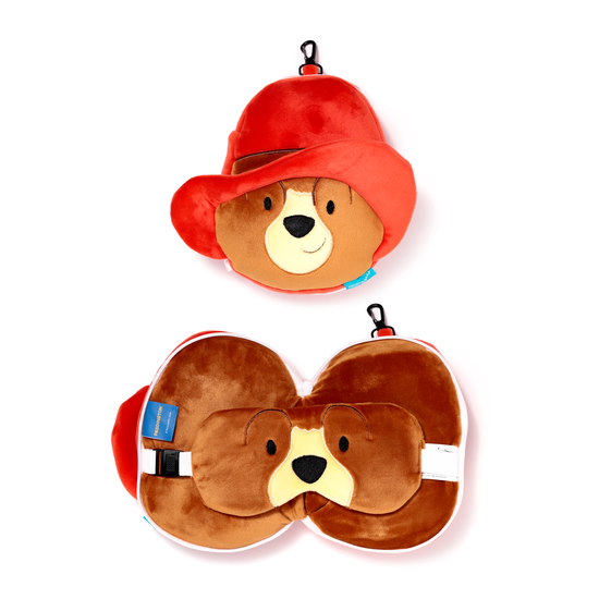 Paddington Travel Pillow And Eye Mask Relaxeazzz