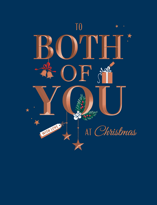 Regal 6 Pack C50 Cards Christmas Both Of You