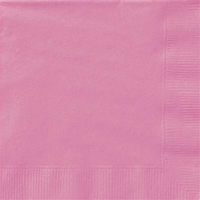Unique 20 Pack Luncheon Napkins Hot Pink