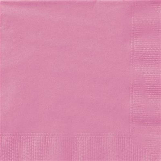 Unique 20 Pack Luncheon Napkins Hot Pink