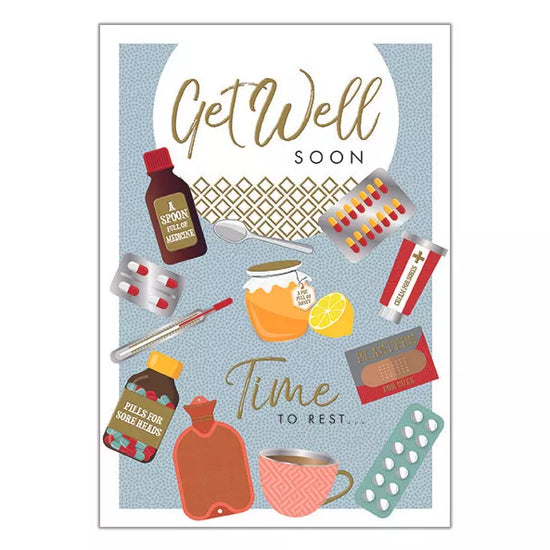 Kingsley 6 Pack Cards C50 Get Well