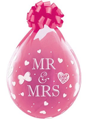 Qualatex Mr & Mrs 18" Stuffing Balloon 25pk