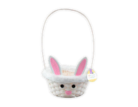 Gem Imports 12 Pack Basket Woven Easter Bunny