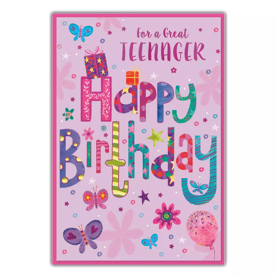 Simon Elvin C50 Birthday Teenager 6pk
