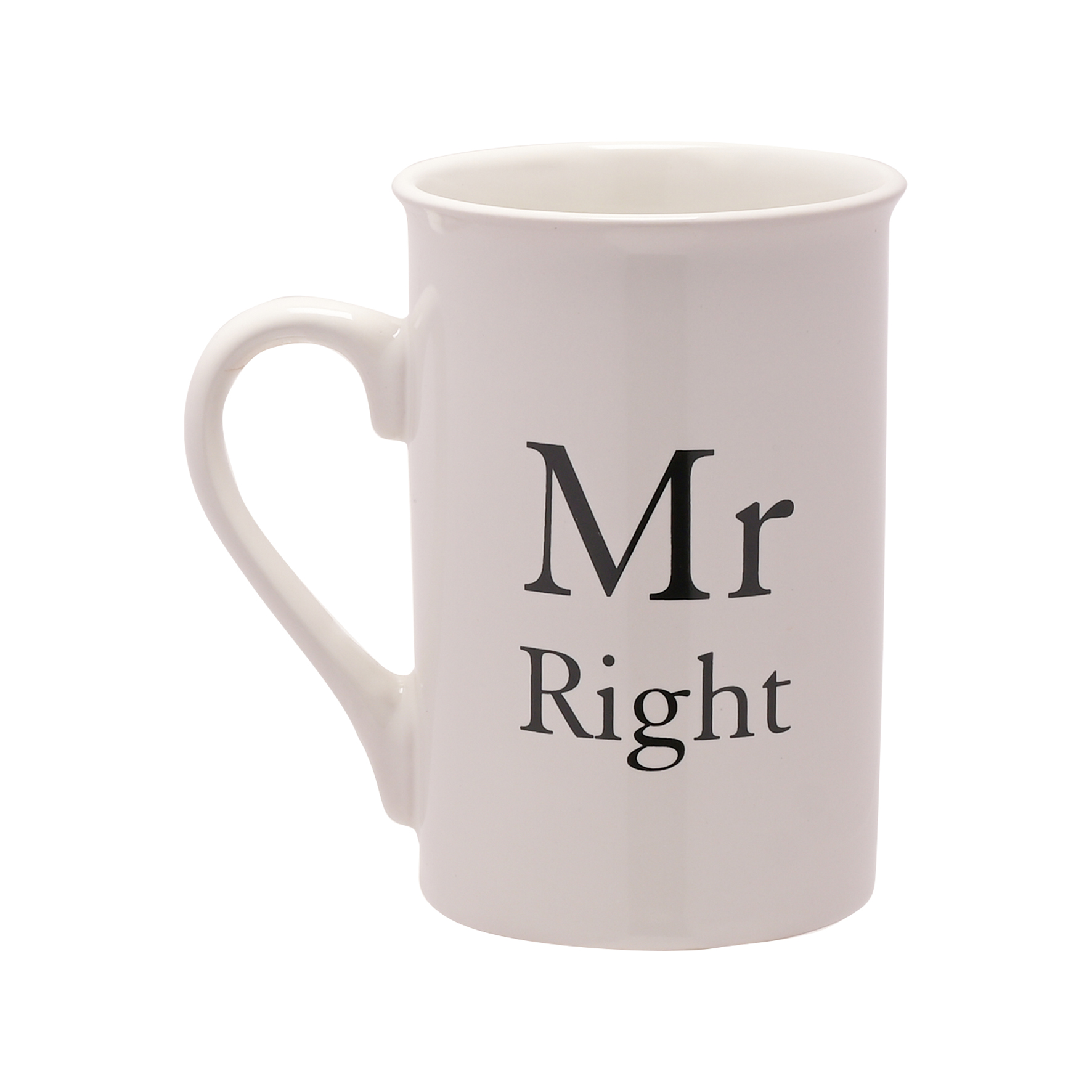 Amore 2 Pack Mugs Mr Right/Mrs Always Right