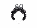 Birthday Age 60 Black Ruffle Headband 12x19.5cm
