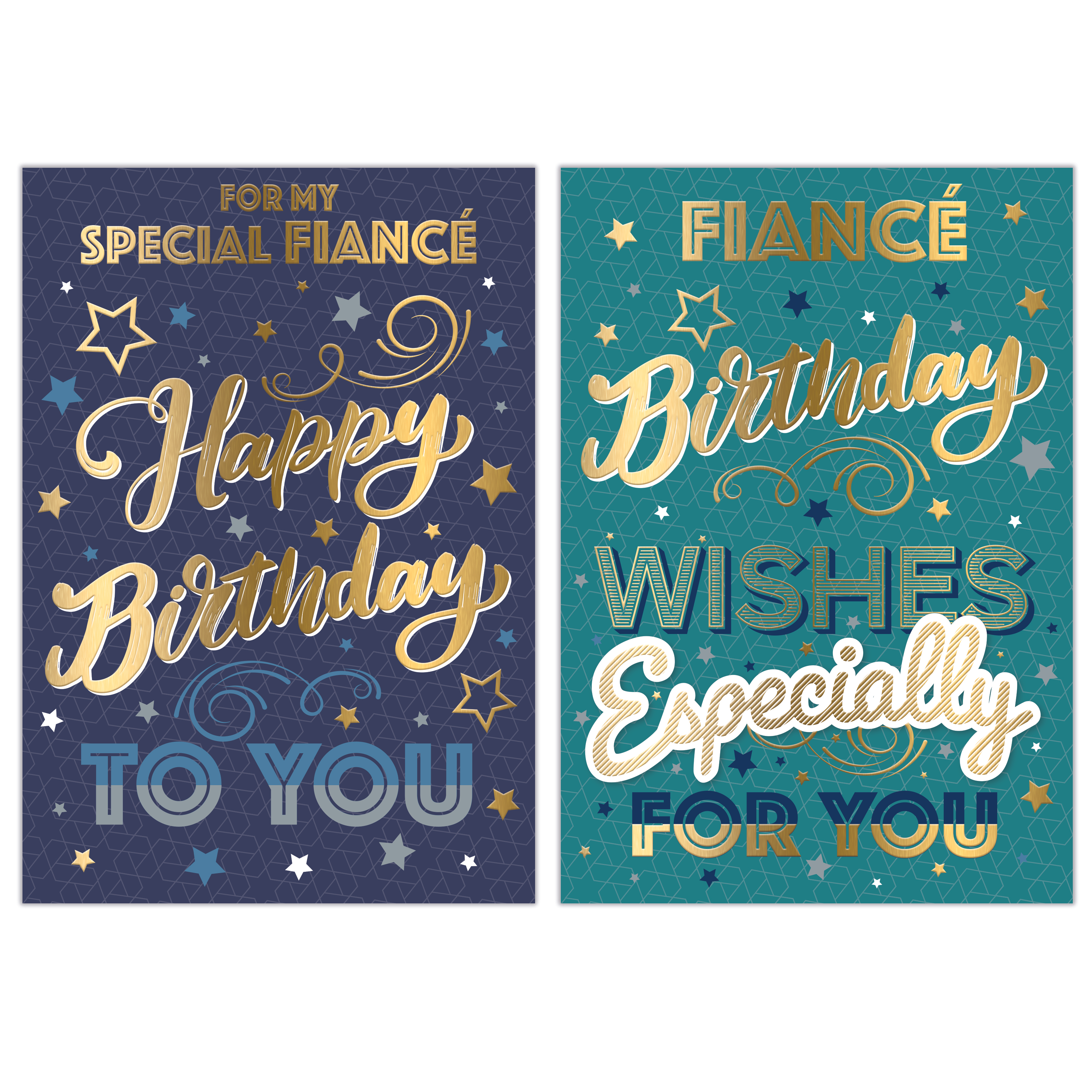 Poppyhill 12 Pack Cards C50 Birthday Fianc