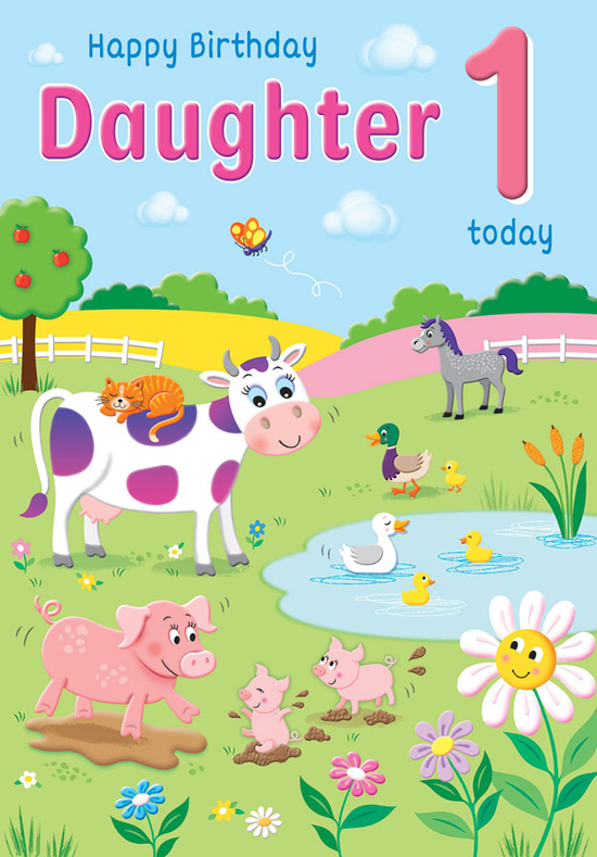 Regal C90 Birthday Age 1 Daughter 6pk