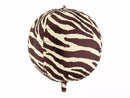PartyDeco Zebra Stripes 30" Foil Balloon
