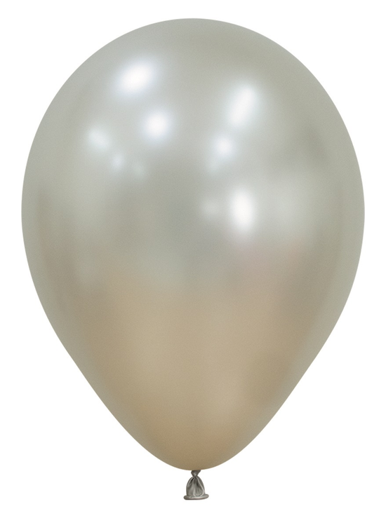 Sempertex Silk Cream Pearl 12" Latex Balloons 50pk