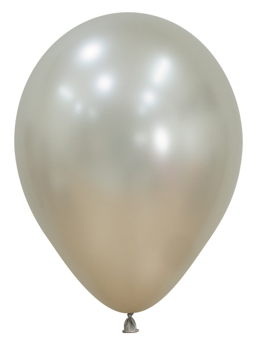 Sempertex Silk Cream Pearl 12" Latex Balloons 50pk