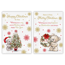 Poppyhill 12 Pack Cards C50 Christmas Open Cute