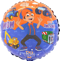 Orchard Crown Foil Balloon Mr Blippi 18