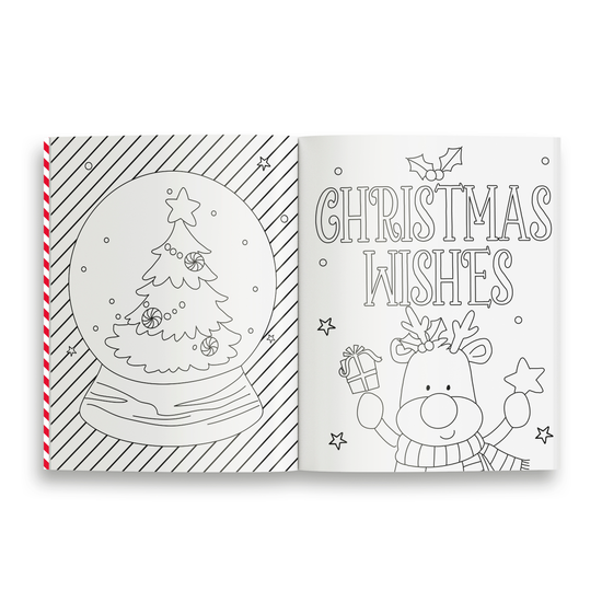 Eurowrap Colouring Book Christmas