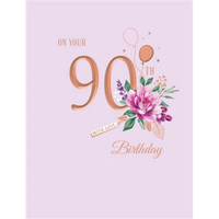 Regal 6 Pack Cards C50 Everyday Birthday Age 90
