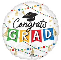 Anagram Foil Balloon Congrats Grad Party 17