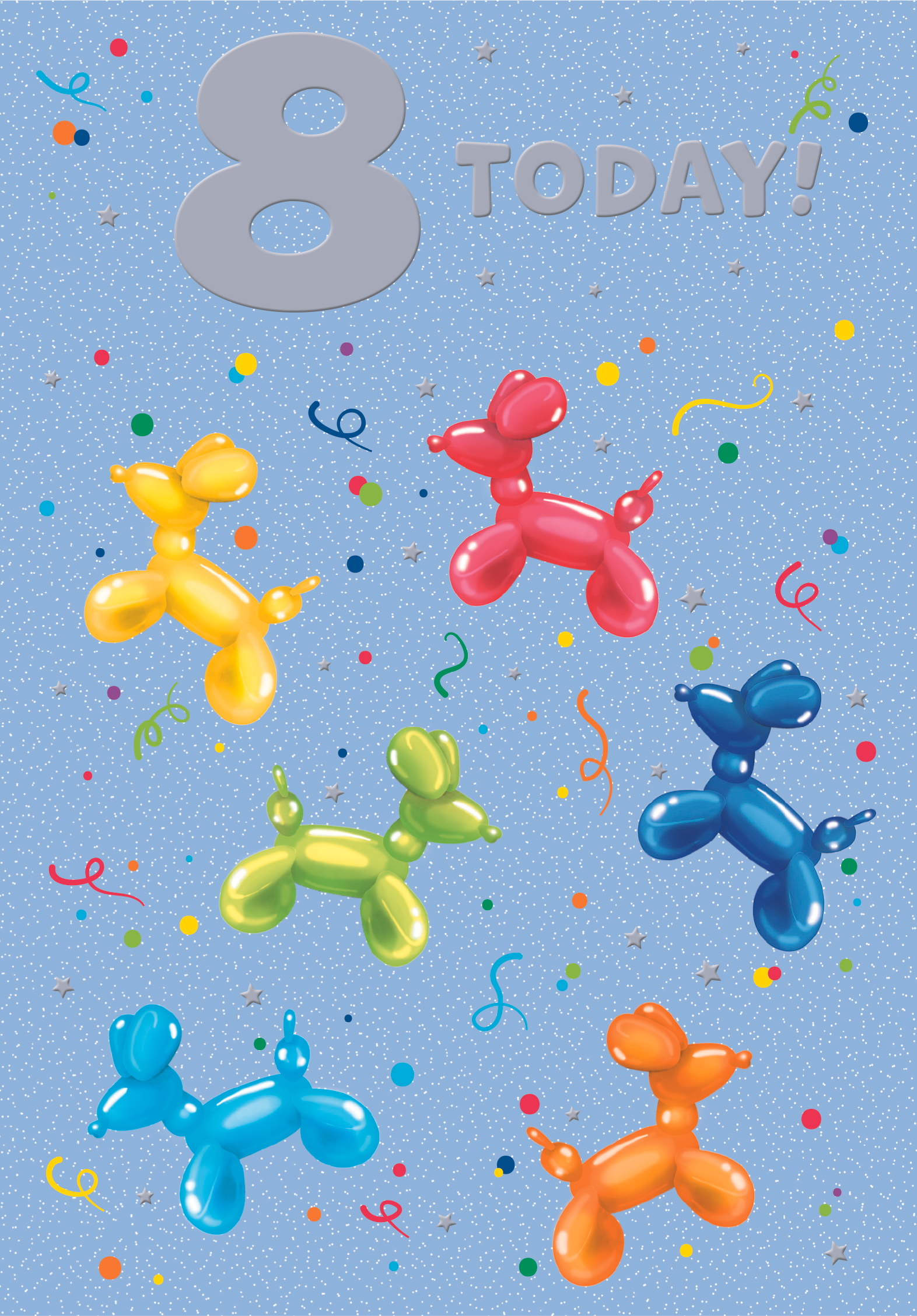 Poppyhill C50 Birthday Age 8 12pk