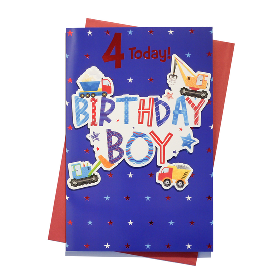 Poppyhill C150 Birthday Age 4 6pk
