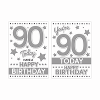 Poppyhill 12 Pack Cards C50 Birthday Age 90