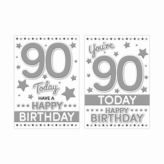 Poppyhill 12 Pack Cards C50 Birthday Age 90
