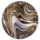 Anagram Foil Balloon 16" Orbz Marblez Black