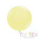 Tuftex Standard Lemonade 24" Latex Balloons 3pk