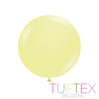 Tuftex Standard Lemonade 24" Latex Balloons 3pk
