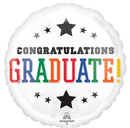Anagram Foil Balloon Congrats Graduate Brights 28