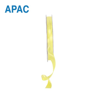 APAC Ribbon Satin Light Yellow 10mm x 20m