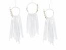 Dream Catcher Hoops White Wedding Decoration 3pce