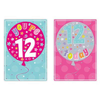Poppyhill C50 Birthday Age 12 12pk