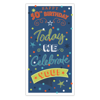 Prelude C55 Birthday Age 50 6pk