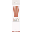 Unique 8 Pack Party Candle Sparkler Rose Gold 7