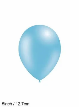 Decotex Pro Fashion Light Blue 5" Latex 100pk